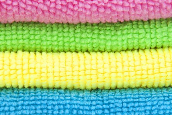 Image of multicolor microfiber cloths