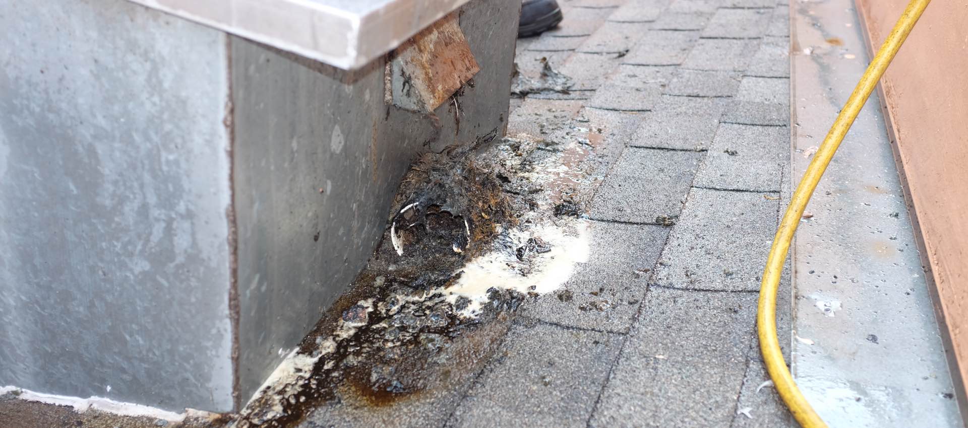 How to Clean Up a Rooftop Grease Spill