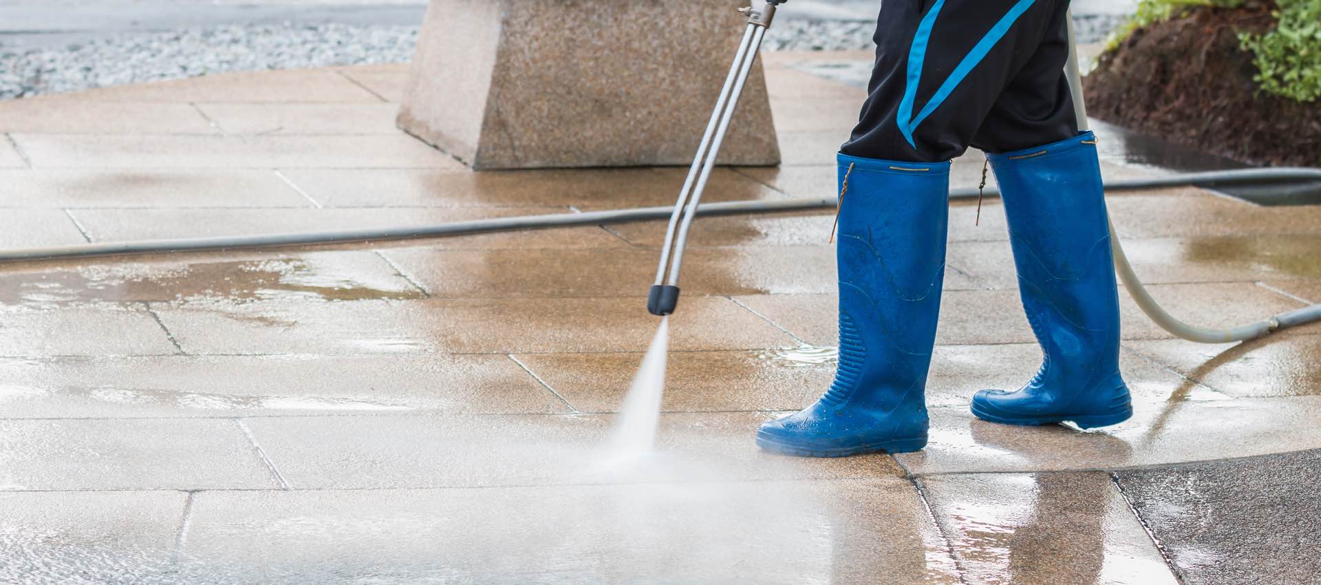 Pressure Washing Concrete