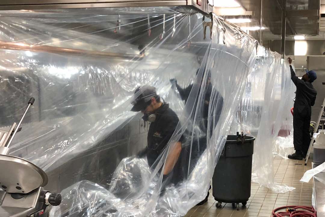 Restaurant Hood Cleaning: Preparation and Cleanup