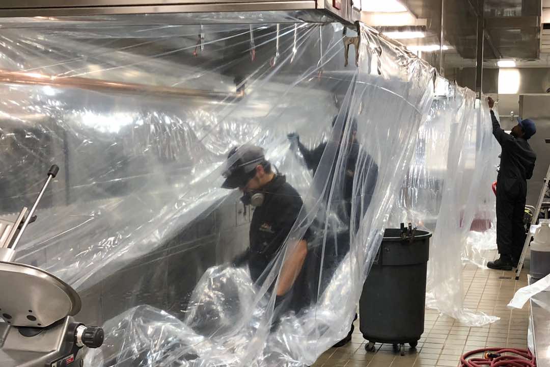 Restaurant Hood Cleaning Preparation